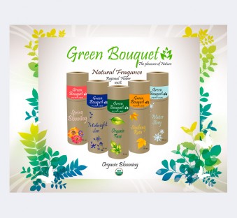 Empaque: Green Bouquet