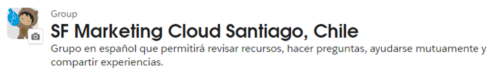 SF Marketing Cloud Santiago